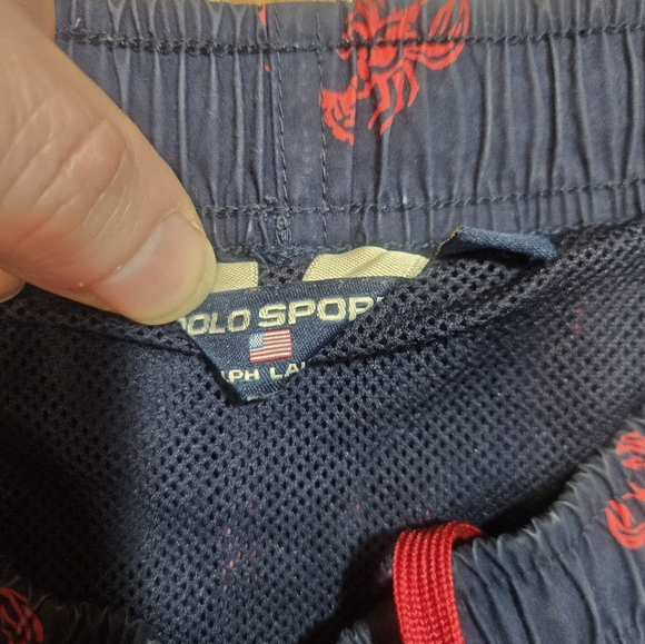 Polo Ralph Lauren Lobster Print Swim Trunks Men’s M - Picture 4 of 9